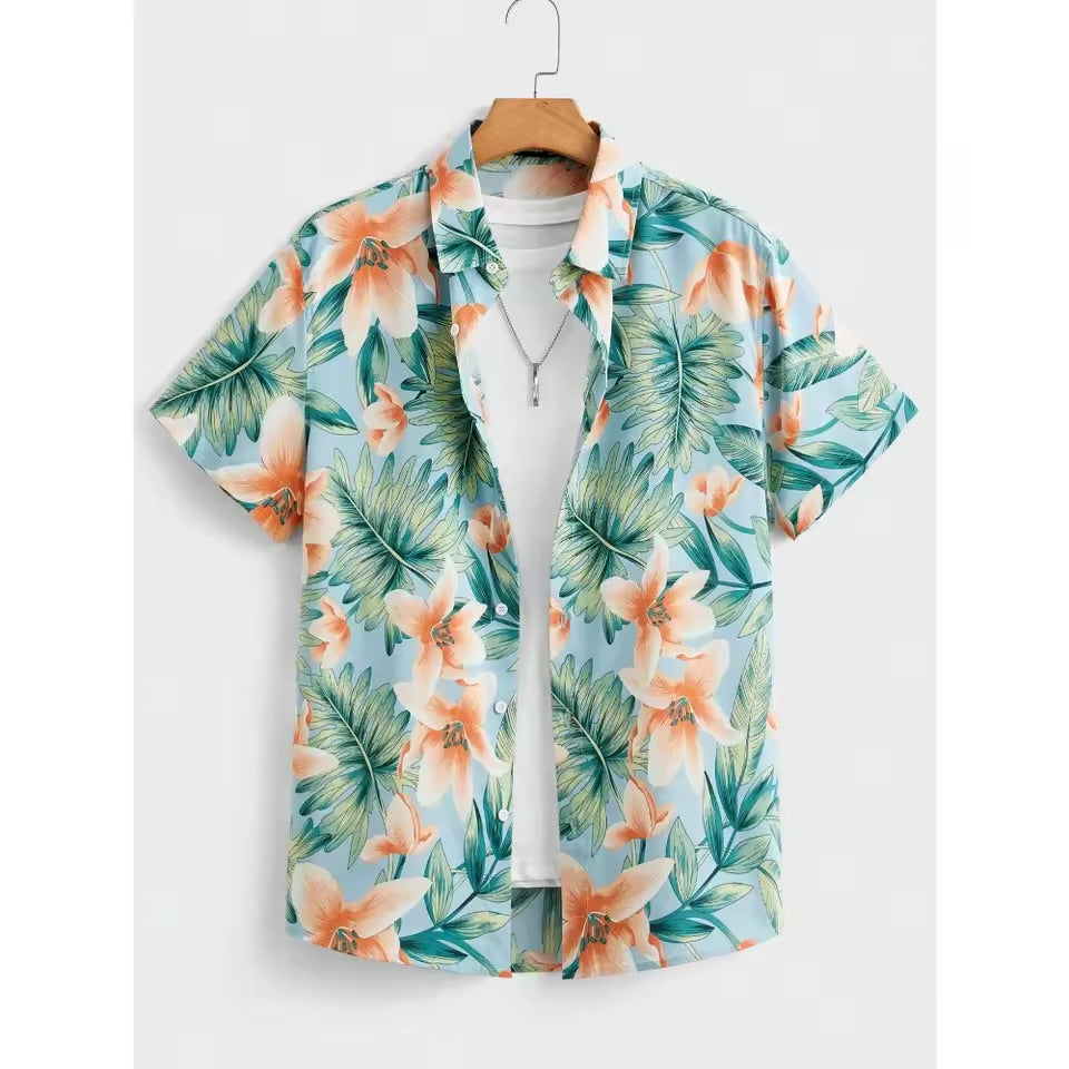 Island Cool Retro Beach Casual Shirt