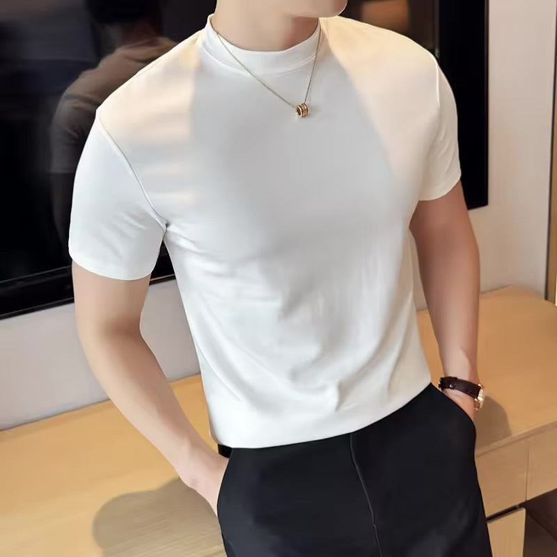 Everyday Stretch Highneck Slim Tee Comfort