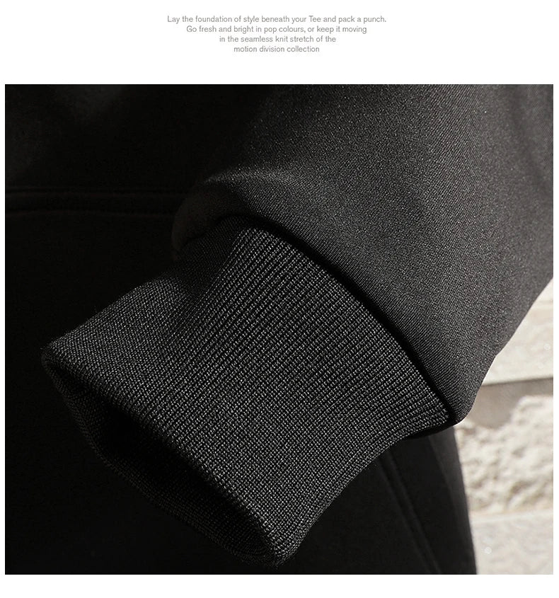 2024 Spring Autumn Men Hooded Jackets Print Harajuku Windbreaker Ribbon Overcoat Male Casual Outwear Hip Hop Streetwear Coats