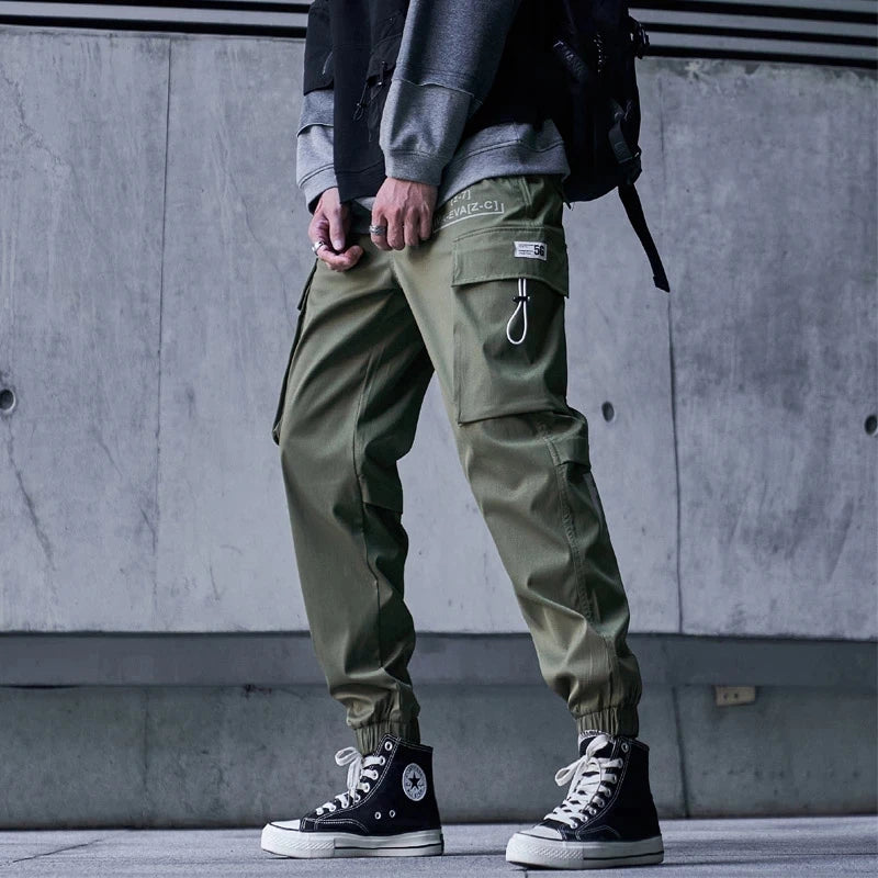2026 Hip Hop Cargo Casual Pants Boy Versatile Student Hong Feng Leotard Handsome Long Pants  Harem Joggers Harajuku Sweatpant
