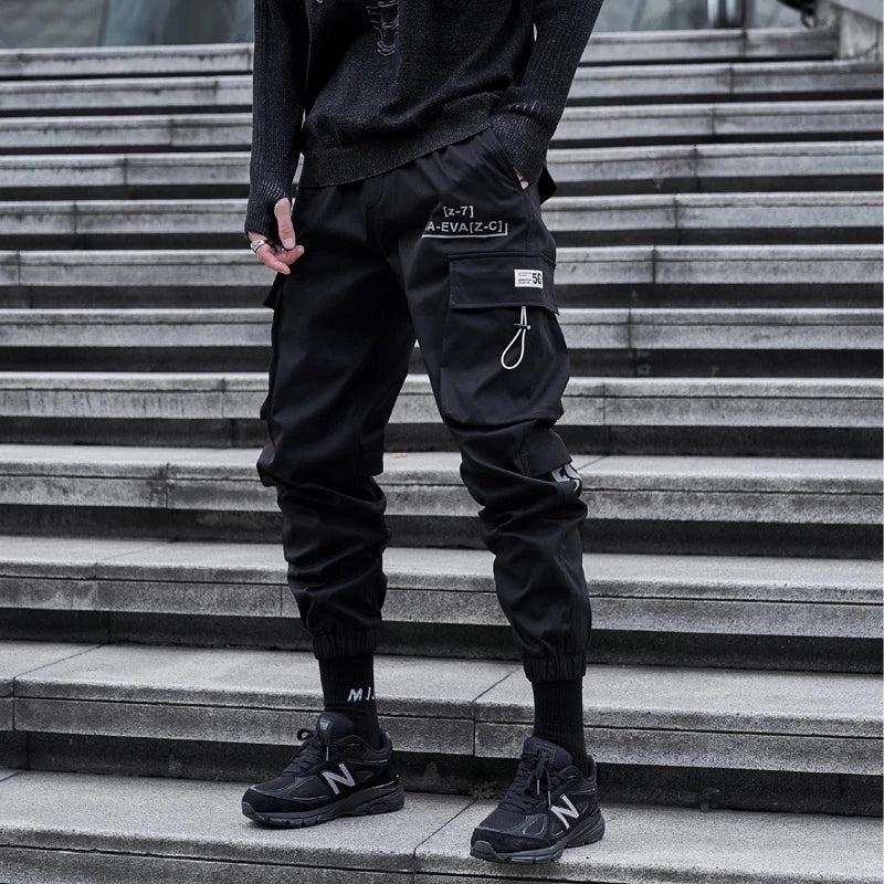 2026 Hip Hop Cargo Casual Pants Boy Versatile Student Hong Feng Leotard Handsome Long Pants  Harem Joggers Harajuku Sweatpant
