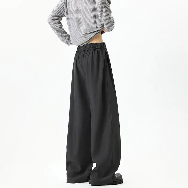 Y2k Wide Leg Cargo Pants New Men's Overalls Multi-Pocket American Hiphop Pants Men's Black Pants Baggy Joggers 5XL