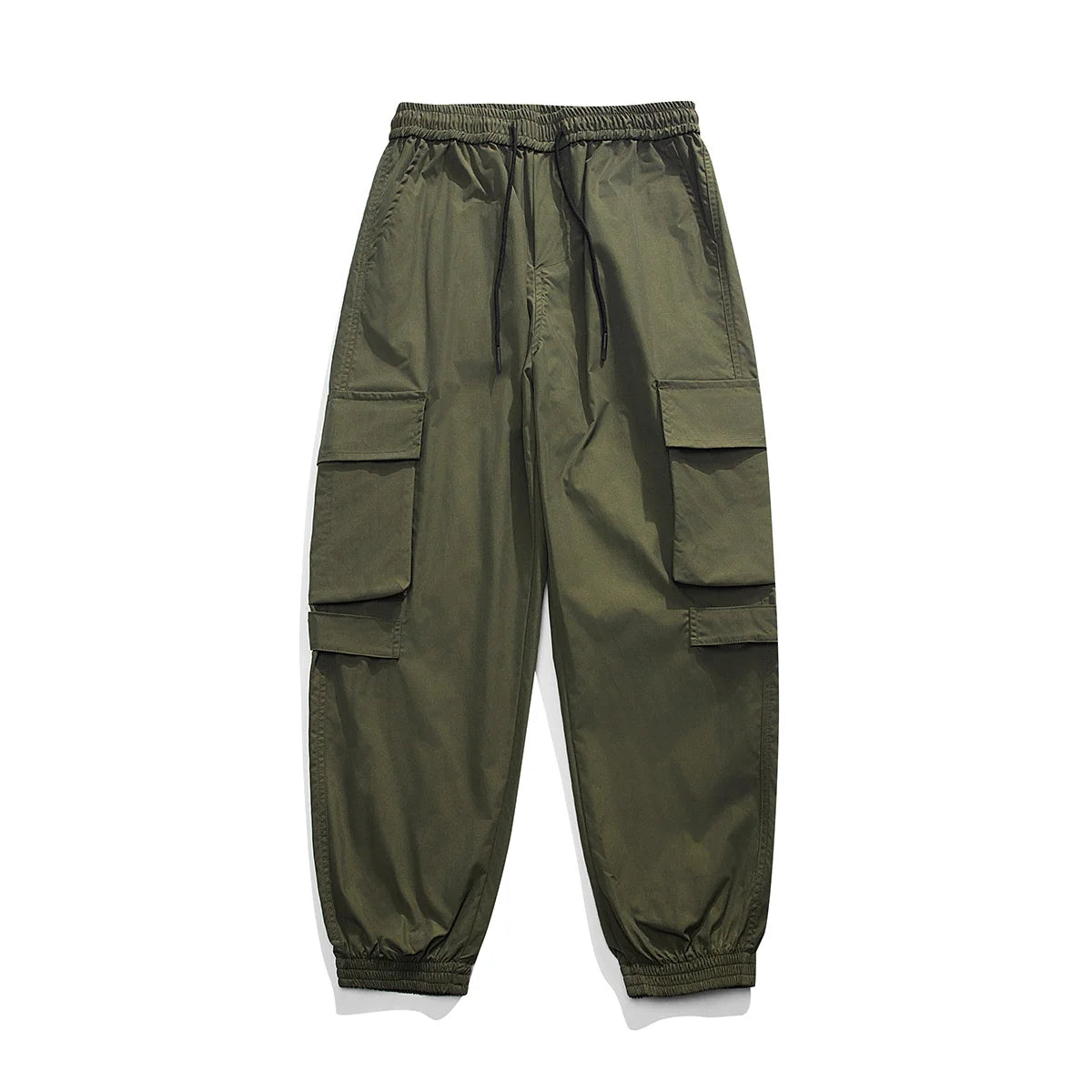 Men Cargo Pants Elastic Waist Wide Leg Men's Harem Joggers Sweatpants for Men/Women Baggy Pants Vintage Oversized Trousers