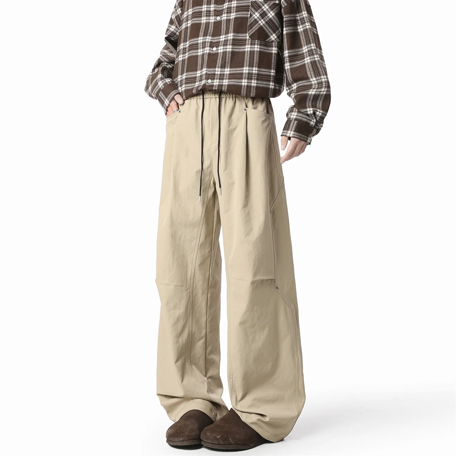 Streetwear Hip Hop Joggers Cargo Pants Men Oversized Sweatpants Wide Leg Baggy Joggers Trousers Clothes New Men's Overalls