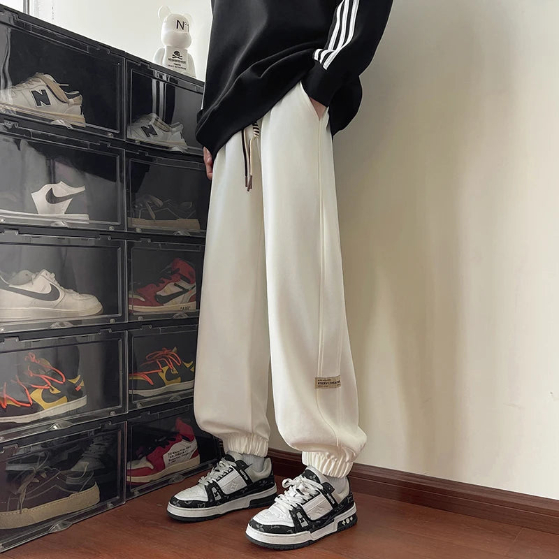 2026 New Hip Hop Streetwear Joggers Pants Men Casual Cargo Pant Trousers High Street Elastic Waist Harem Pant Man