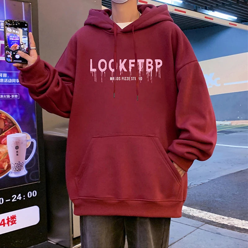 Winter Streetwear Spider Graphic Y2K Hoodies For Man Hip Hop Goth Fleece Print Pullover Hoody Oversize Retro Hooded Sweatshirts