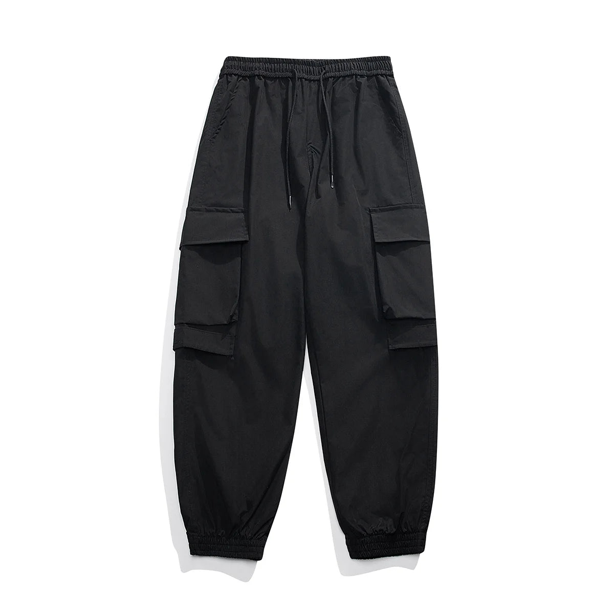 Men Cargo Pants Elastic Waist Wide Leg Men's Harem Joggers Sweatpants for Men/Women Baggy Pants Vintage Oversized Trousers