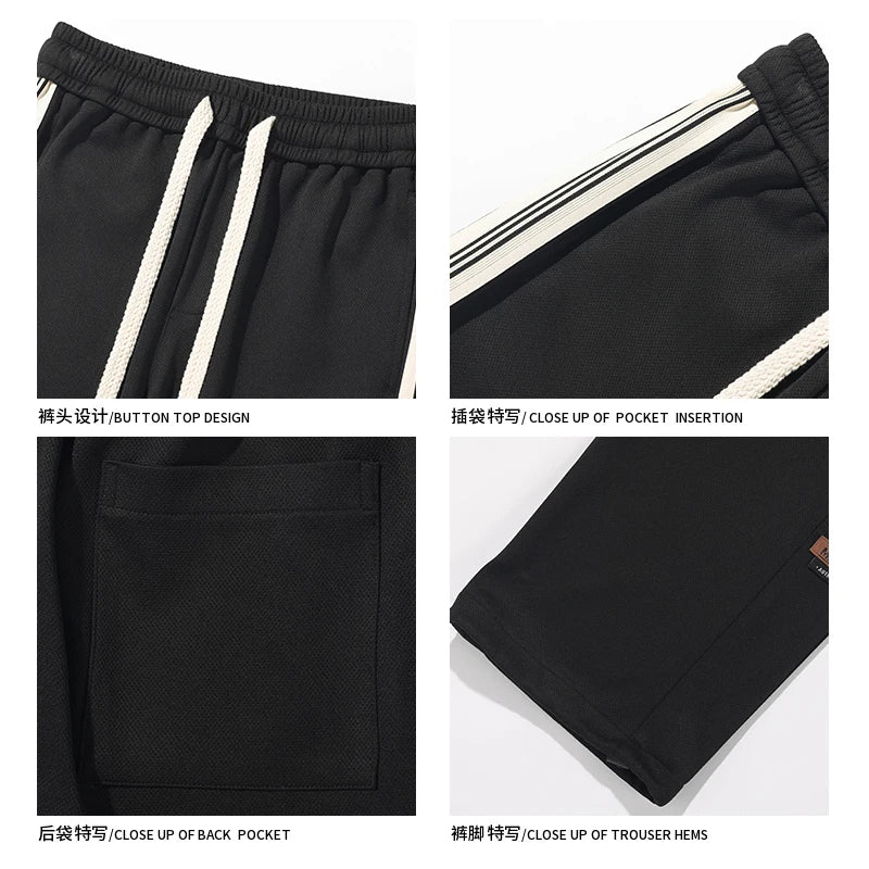 Cargo Pants Men Streetwear Hip Hop Pants Elastic Waist Male Casual Joggers Pants Men Hiphop Casual Trousers Men Dropshipping