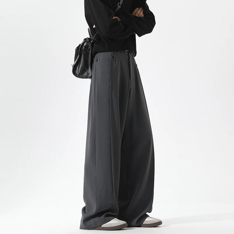 Wide Leg Straight Leg Sports Loose Teen Casual Pants Breathable Comfortable Long Trousers Streetwear Brand Clothing 5XL