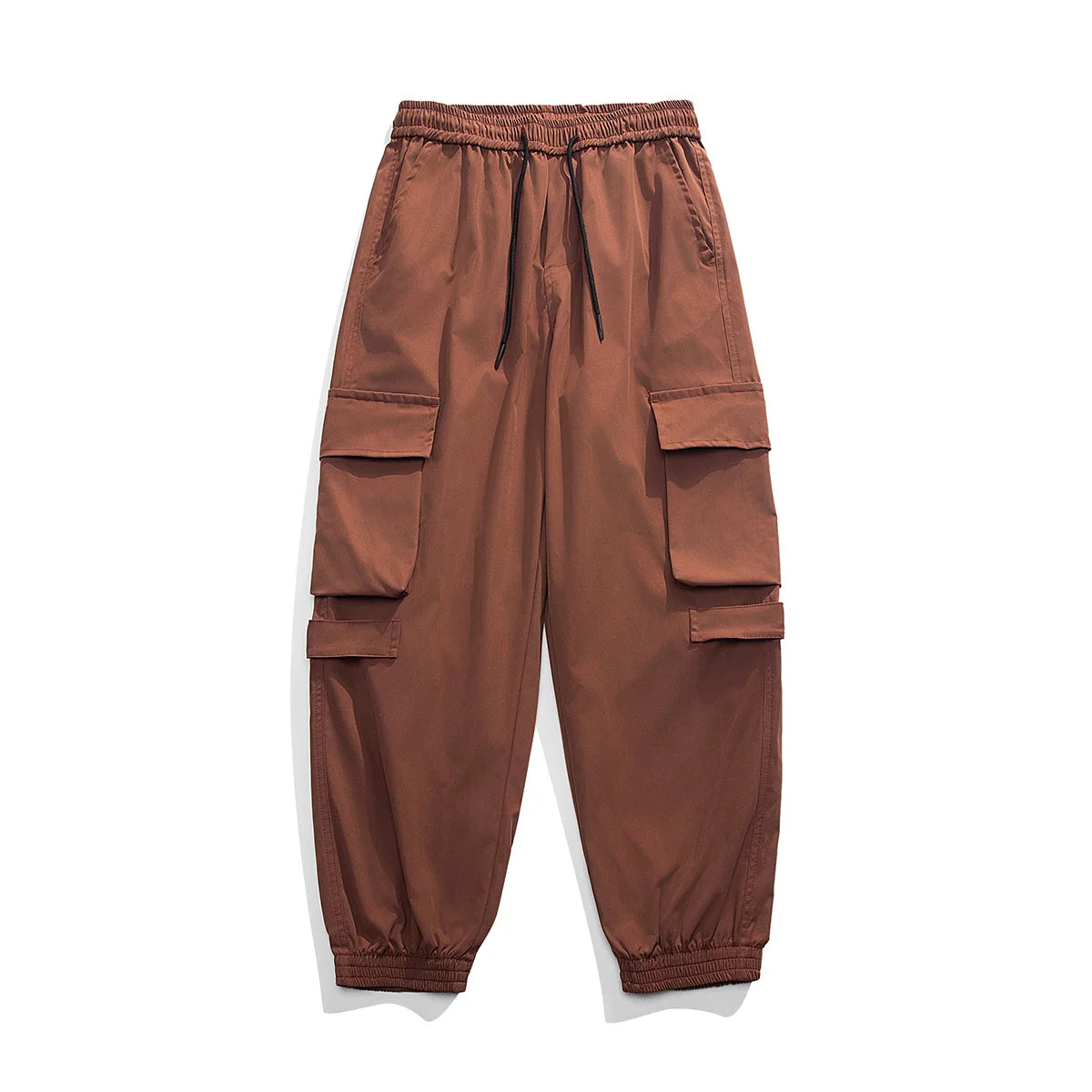 Men Cargo Pants Elastic Waist Wide Leg Men's Harem Joggers Sweatpants for Men/Women Baggy Pants Vintage Oversized Trousers