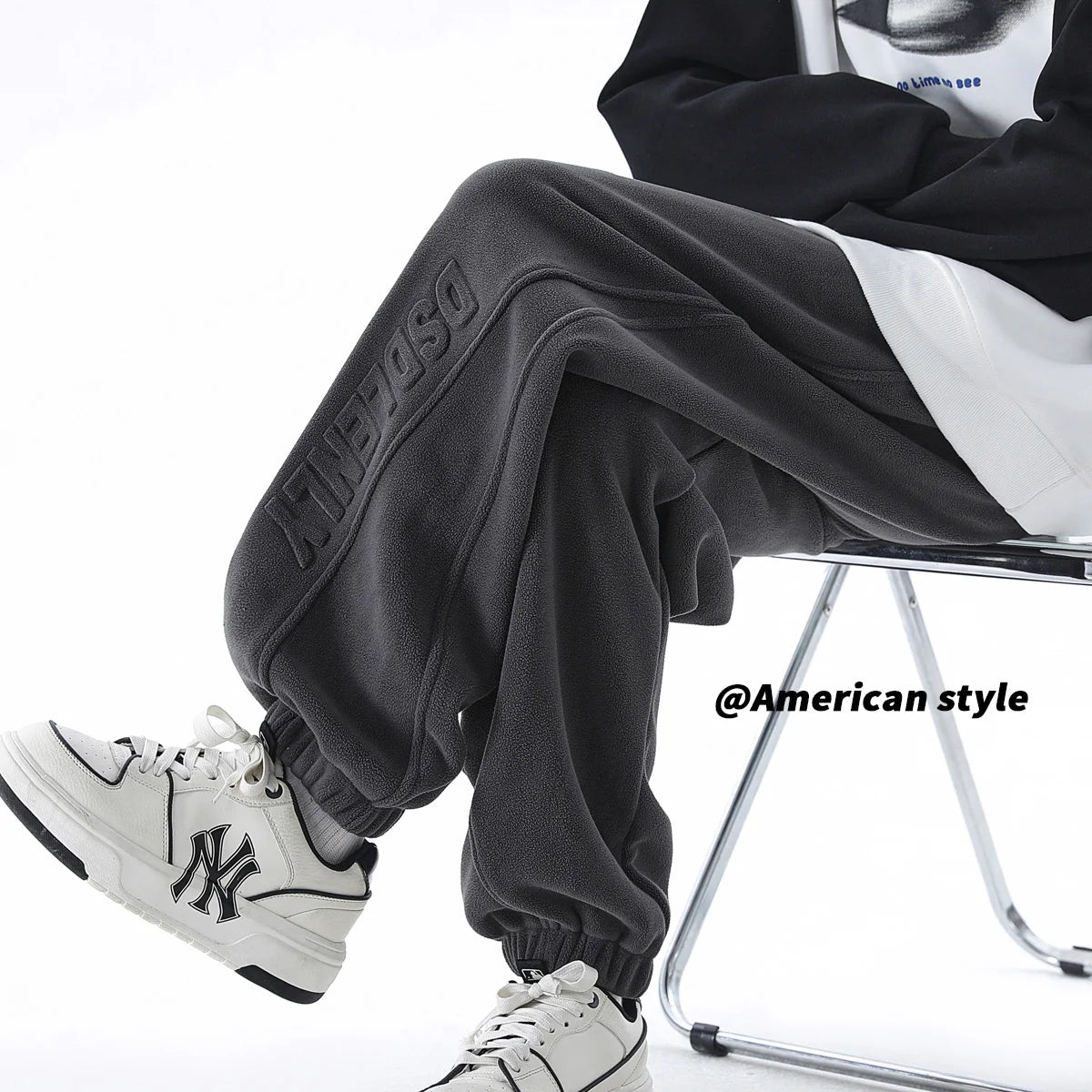 Spring Autumn Sweatpants Cotton Men Baggy Joggers Fashion Hip Hop Japanese Streetwear Casual Baggy Trousers Sports Pants Mens