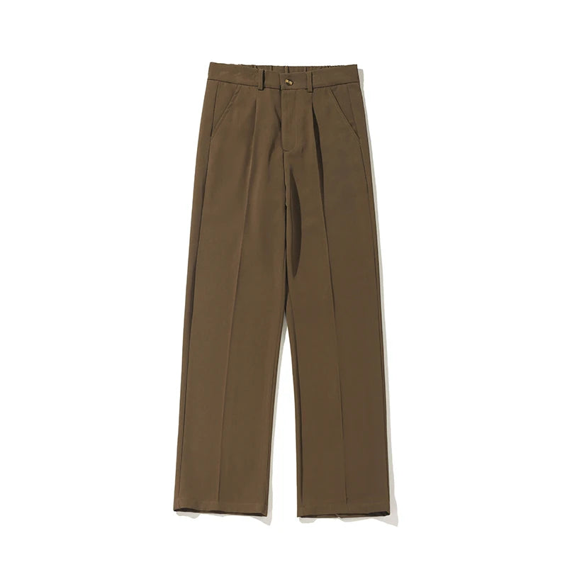 Khaki/Black/Gray Mens Korean Solid Color Harem Pants Japanese Streetwear Harajuku Casual Loose Trousers Plus Size 5XL-M