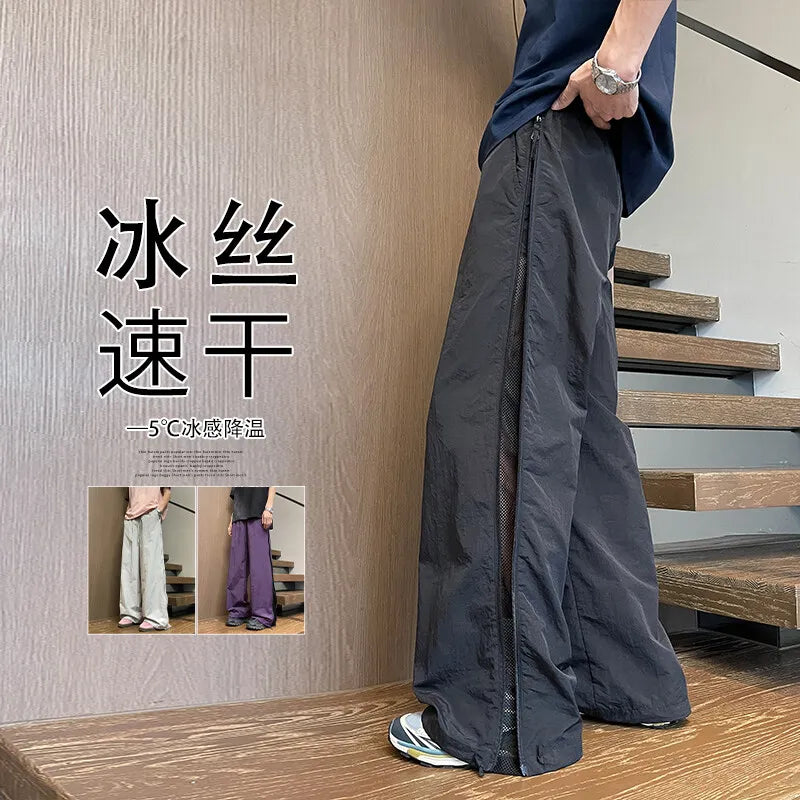 2025 Streetwear Harem Pants Men's Baggy Jogging Sweatpants Oversized Hip Hop Fashion Pants Japanese Streetwear Pants XS-4XL
