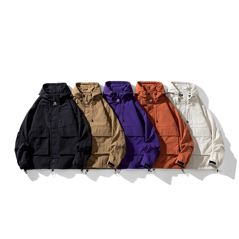 Everyday Urban Lightweight Windbreaker Hoodie