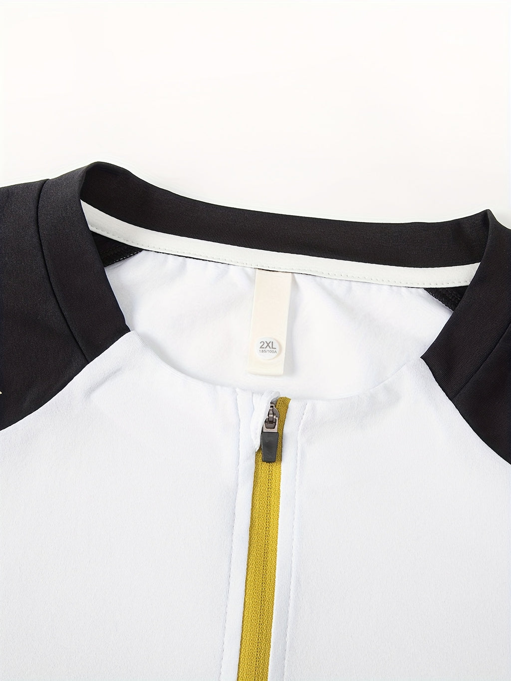 Men's & Women's Long Sleeve T-Shirt/Sweatshirt Hybrid - Loose Fit Patchwork Collar & Hem Design, White & Grey Casual Round Neck Blouse, Unisex Spring/Fall Layering Top, Tshirt For Men, Shirts For Men, Tshirts For Men, Mens T