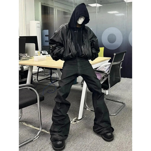 Cozy Urban PU Leather Winter Jacket