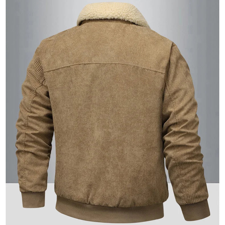 Cozy Vintage Plush Jacket