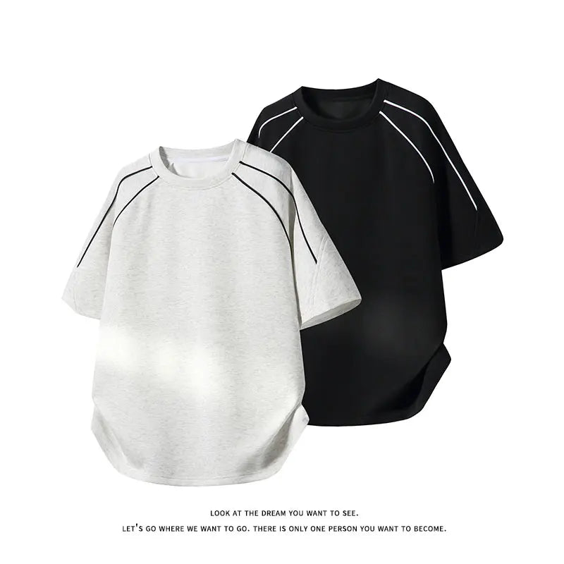 Retro Summer Loose Cotton Tee