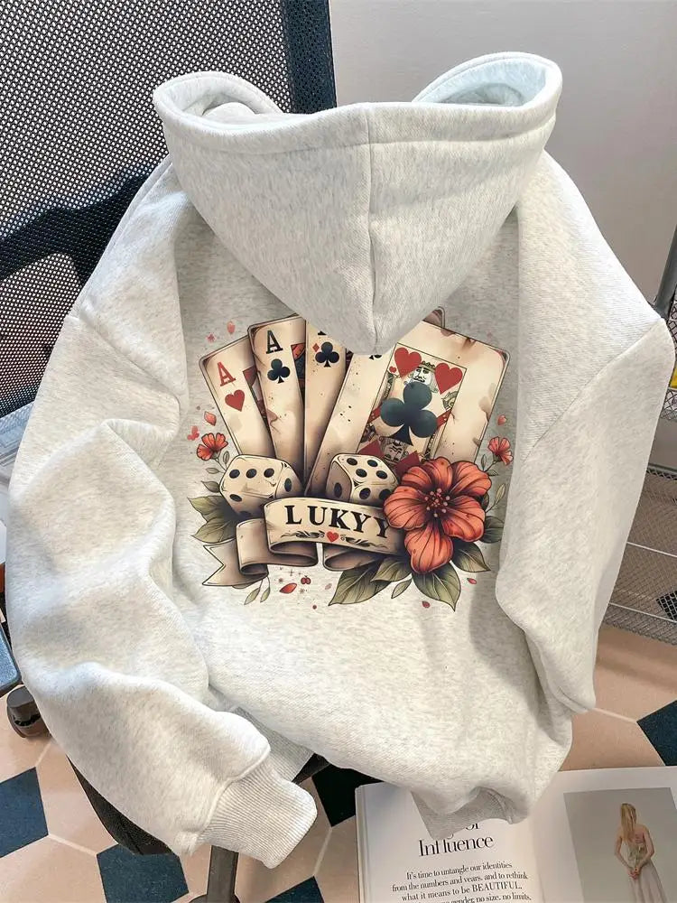 Lucky Street Hooded Sweatshirt