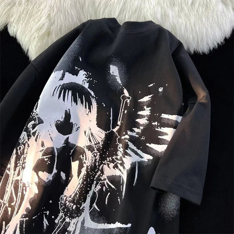 Retro Angel Street Casual Tee