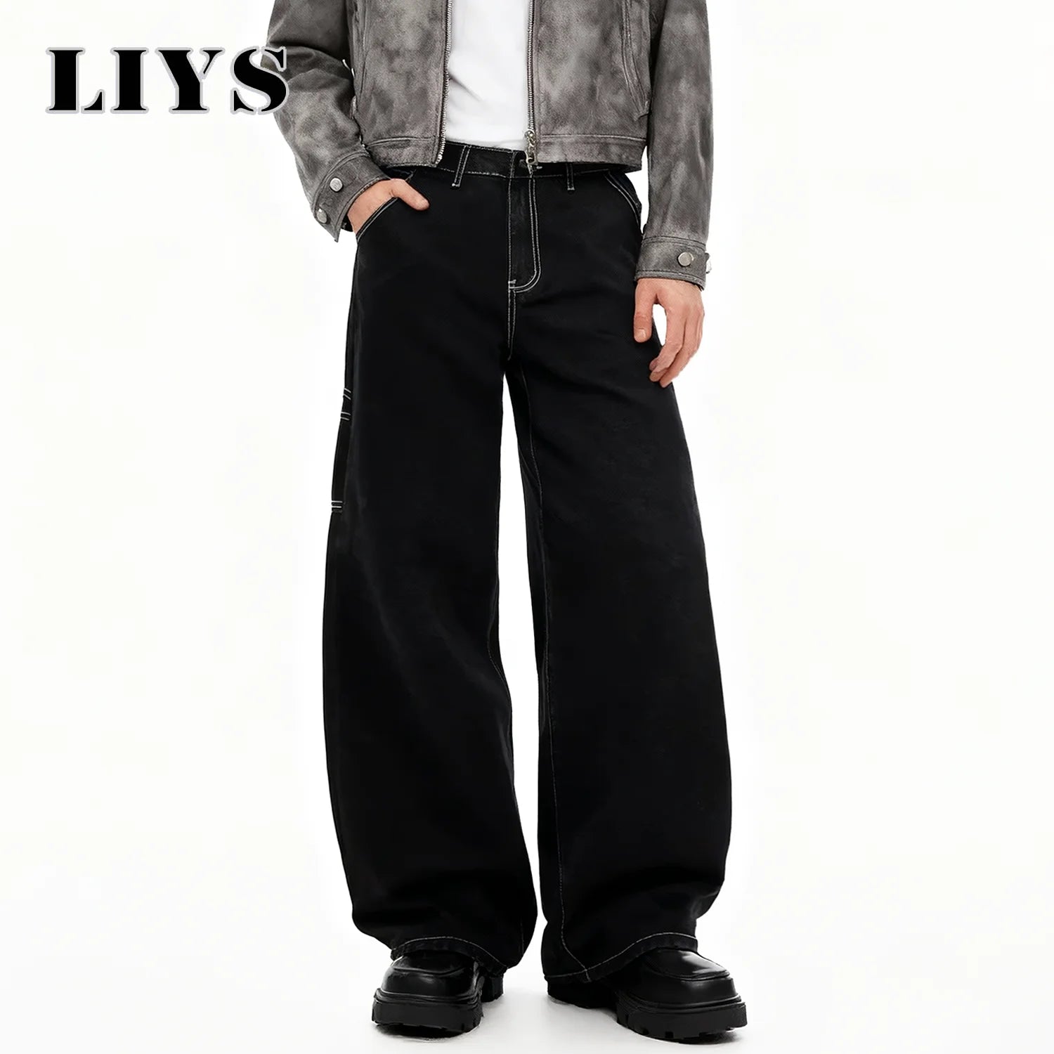 Urban Black Baggy Jeans