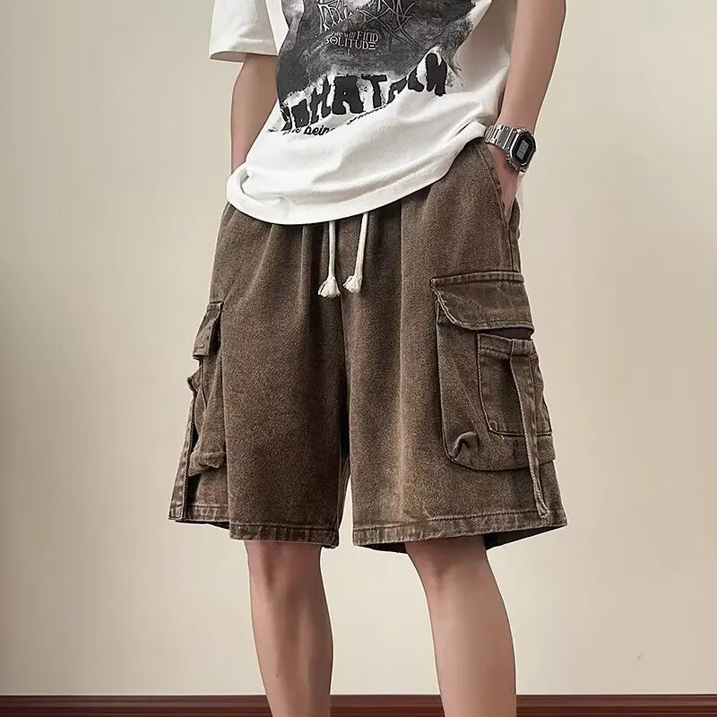 Street Ease Oversized Hip Hop Shorts