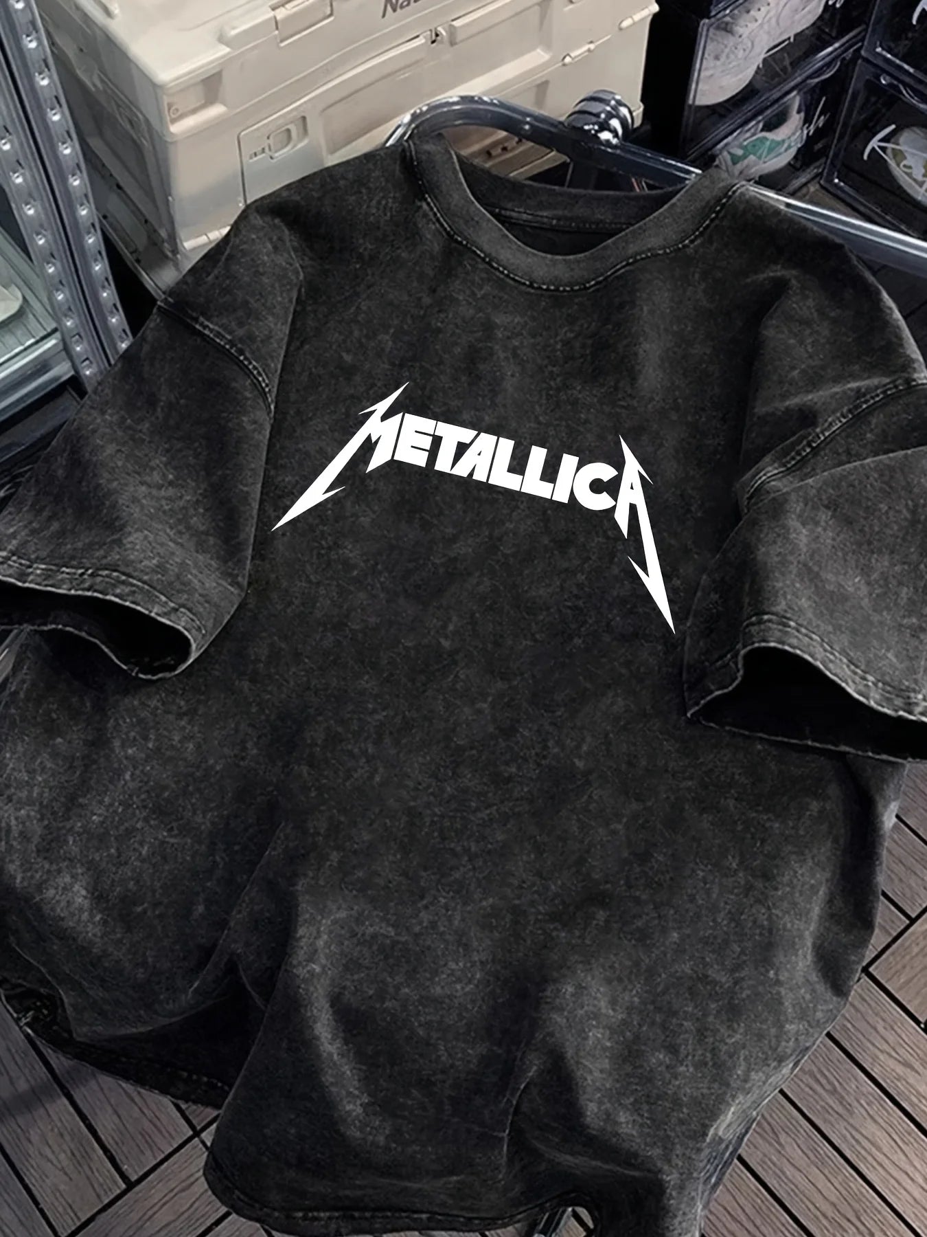 Retro Washed Rock Band Tee