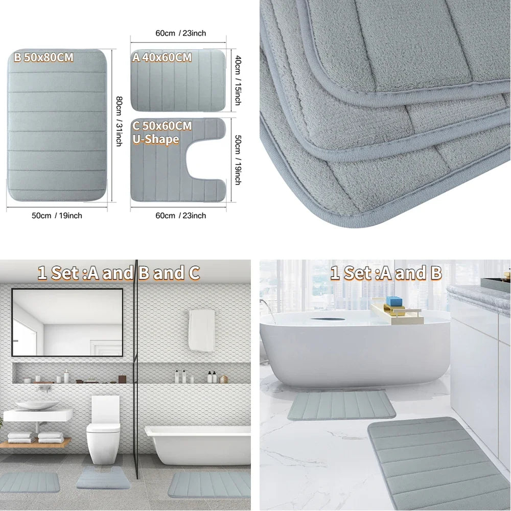 CloudStep Memory Foam Bath Mat