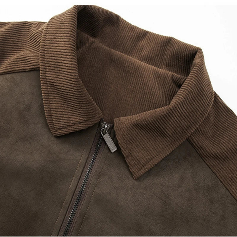 Urban Retro PU Workwear Jacket