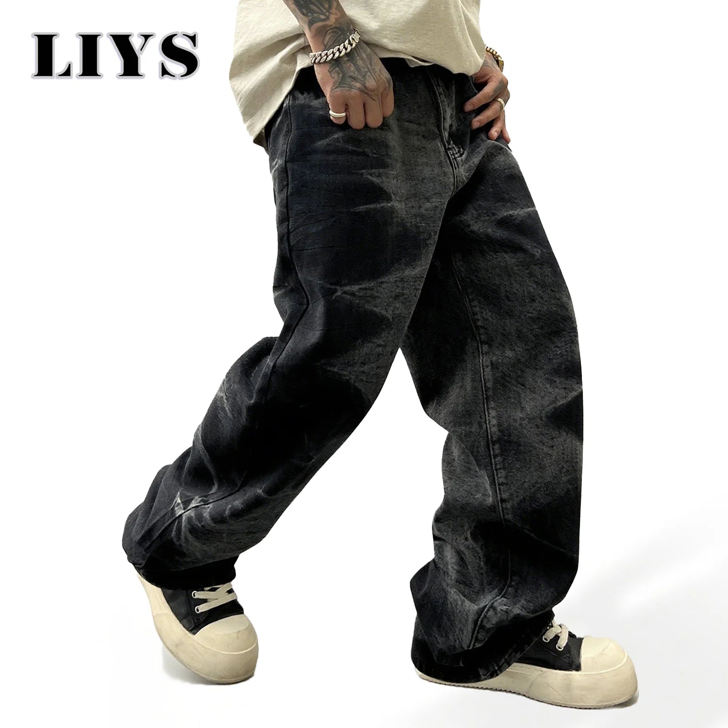 Retro Street Splash Jeans