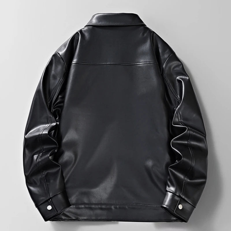 Urban Comfort Faux Leather Jacket