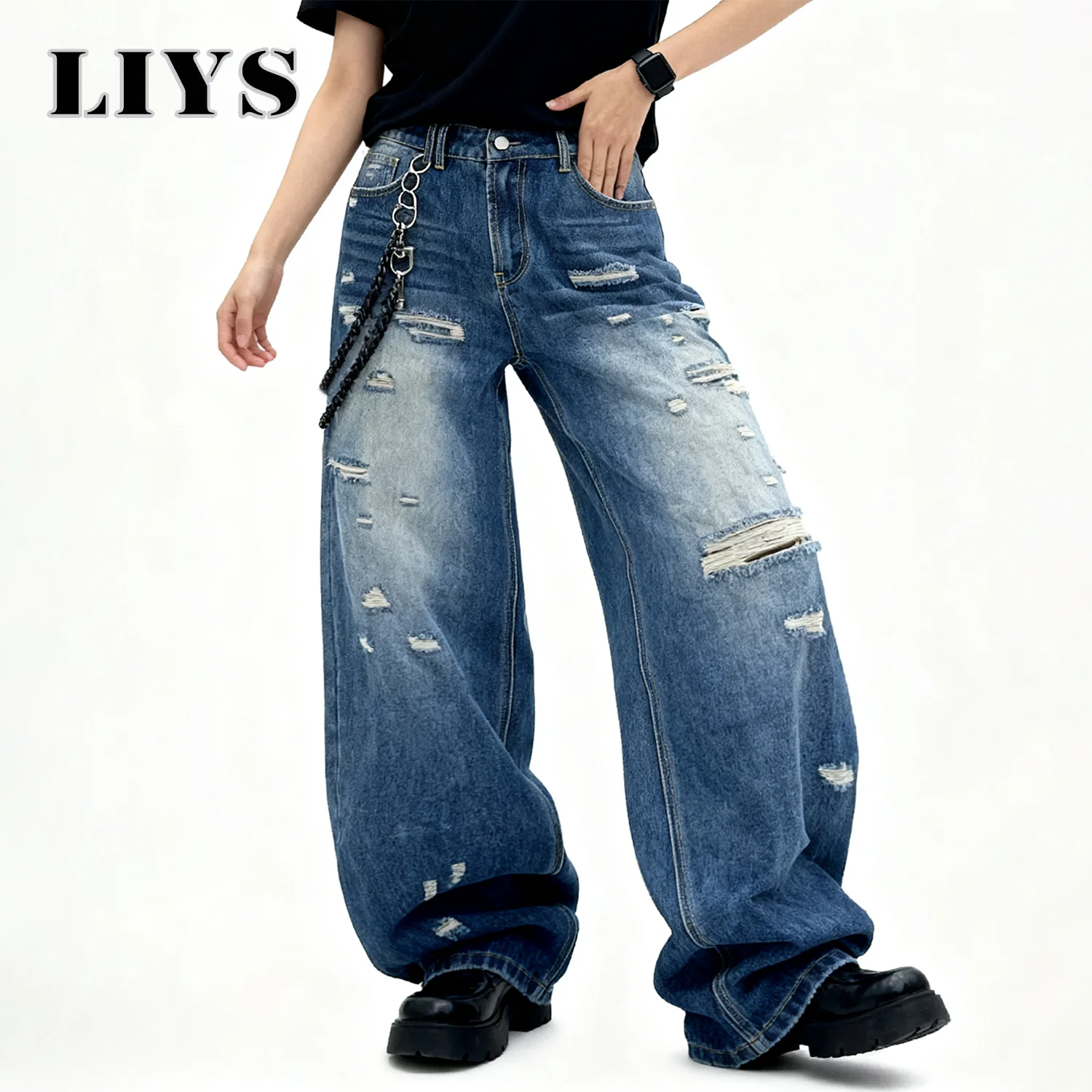 Urban Ripped Baggy Jeans