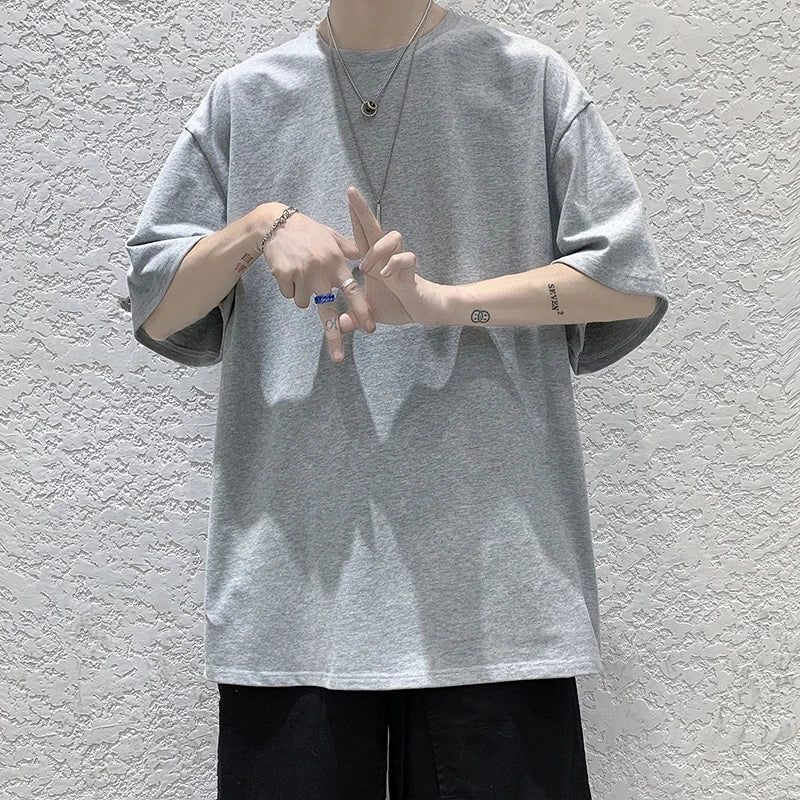 Urban Oversized Cotton Graphic Tee