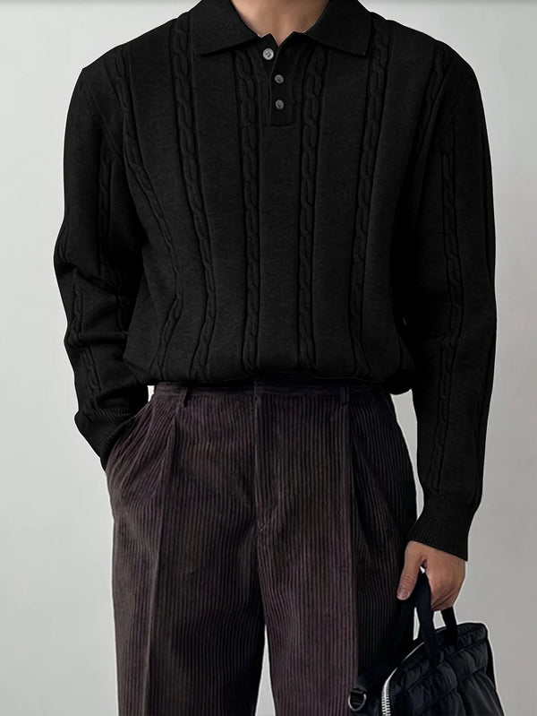 Everyday Slim Ribbed Pullover Sweater