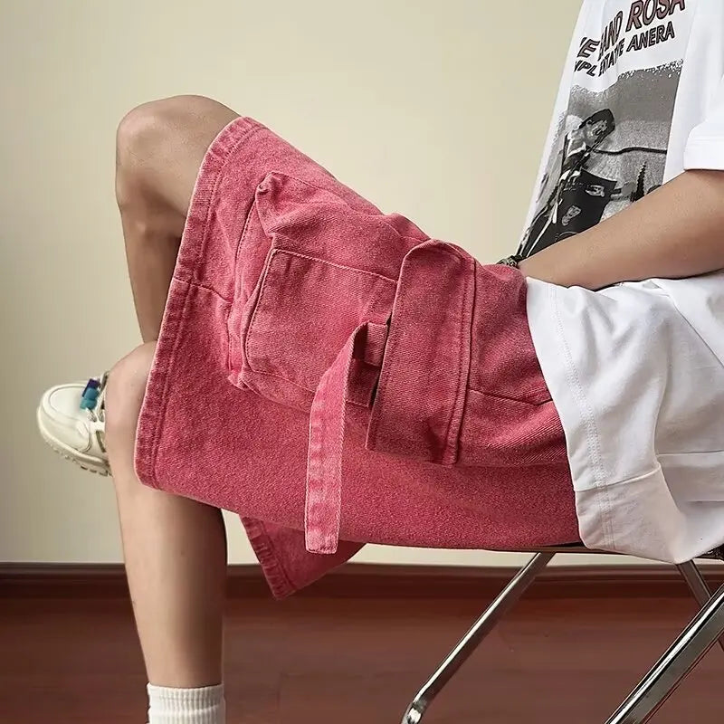 Street Ease Oversized Hip Hop Shorts