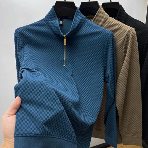 Cozy Geometric Knit Pullover Everyday