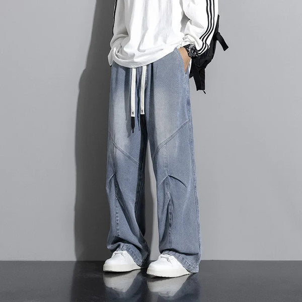 Street Baggy Denim Joggers Casual