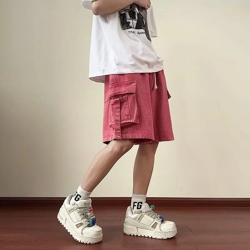 Street Ease Oversized Hip Hop Shorts