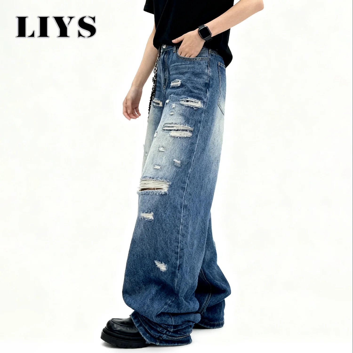 Urban Ripped Baggy Jeans