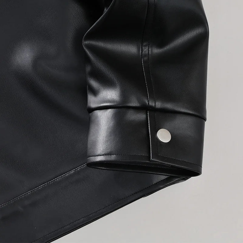 Urban Comfort Faux Leather Jacket