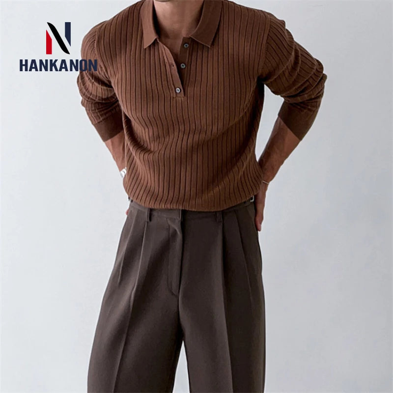 Everyday Smart Striped Polo Shirt