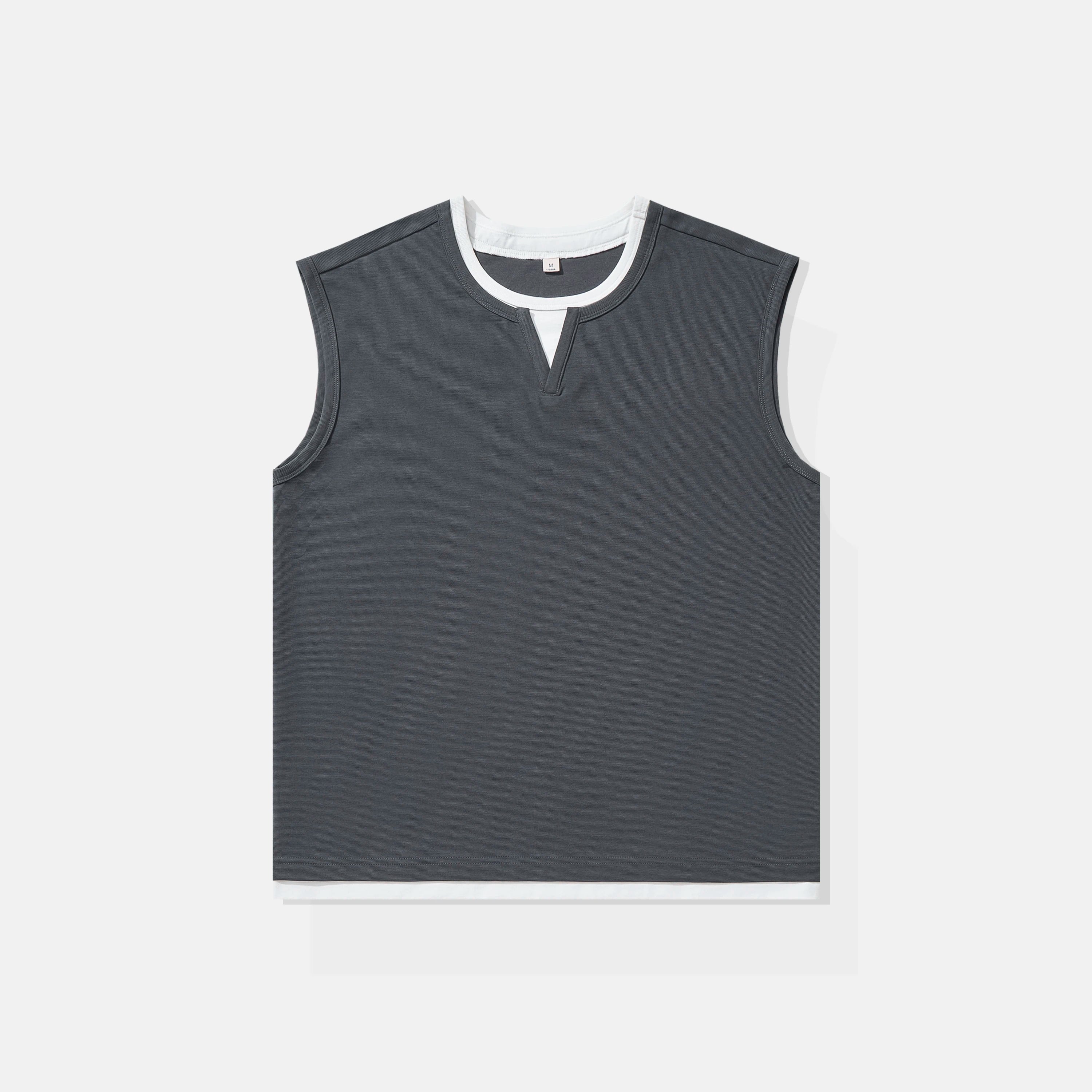 Breezy Summer Splice Tank Top