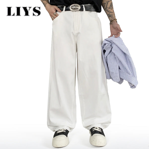 Everyday Casual Loose Straight Jeans