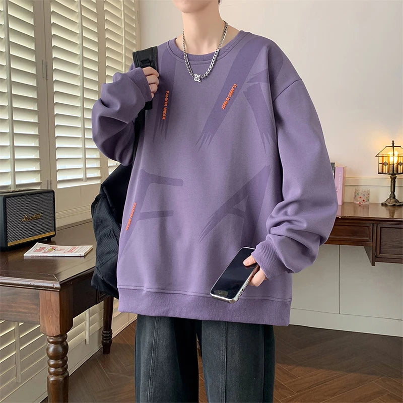 Urban Graffiti Oversized Crewneck