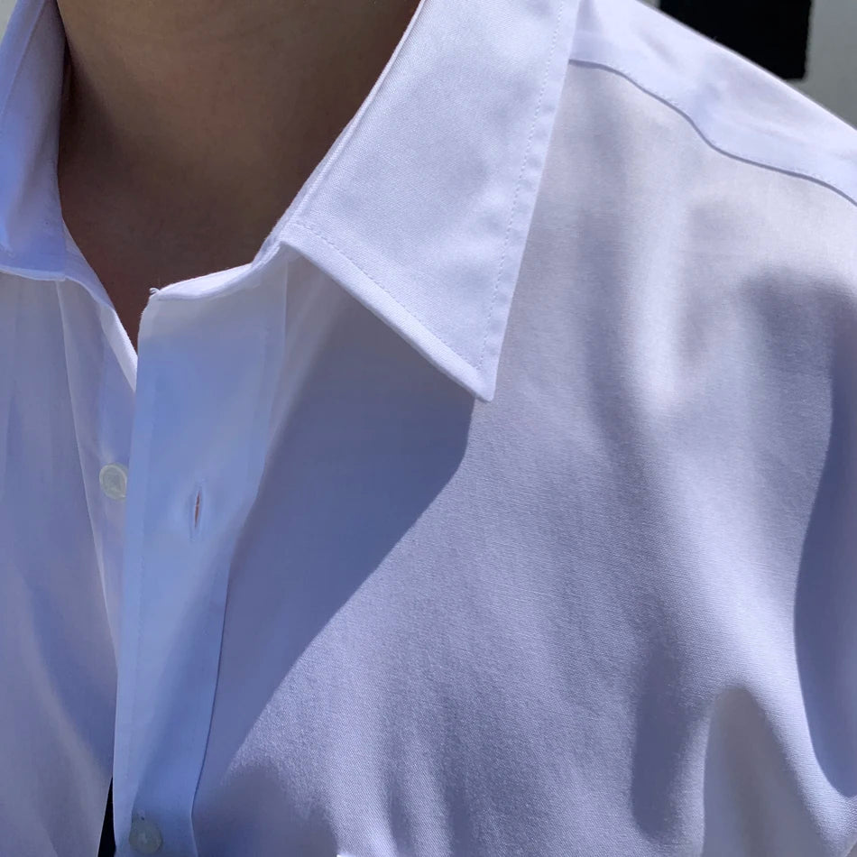 Everyday Easy Oversized Blue Shirt