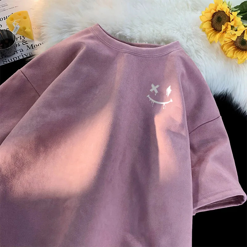 Happy Face Retro Tee