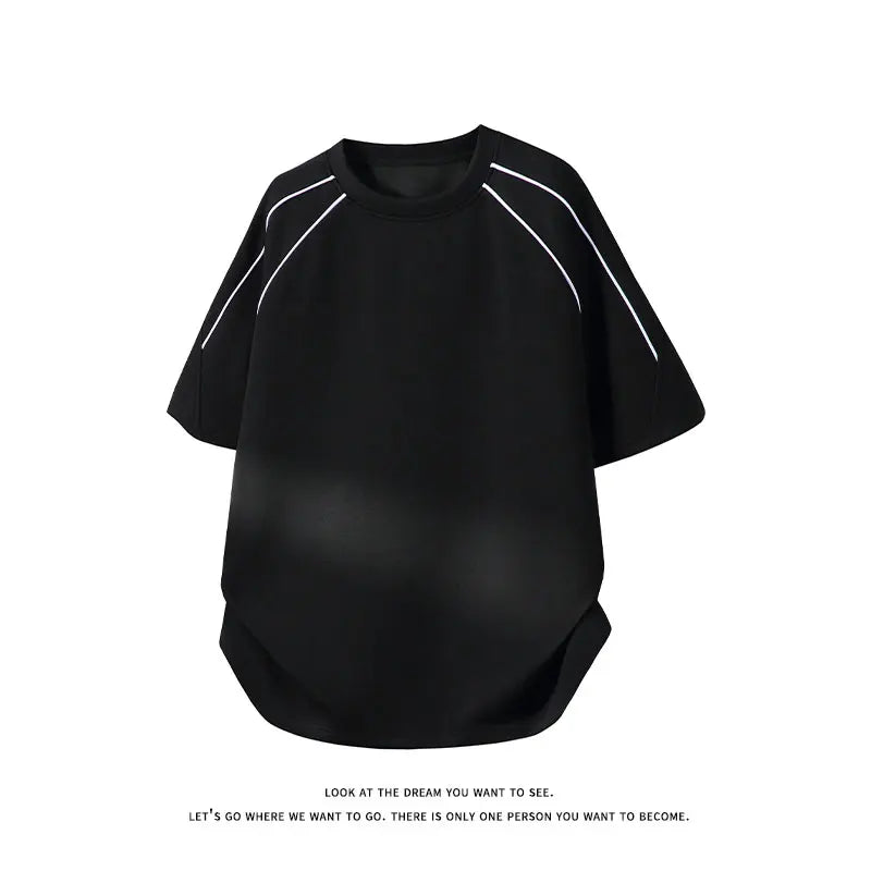 Retro Summer Loose Cotton Tee