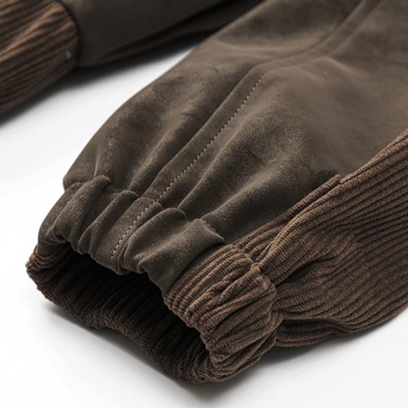 Urban Retro PU Workwear Jacket