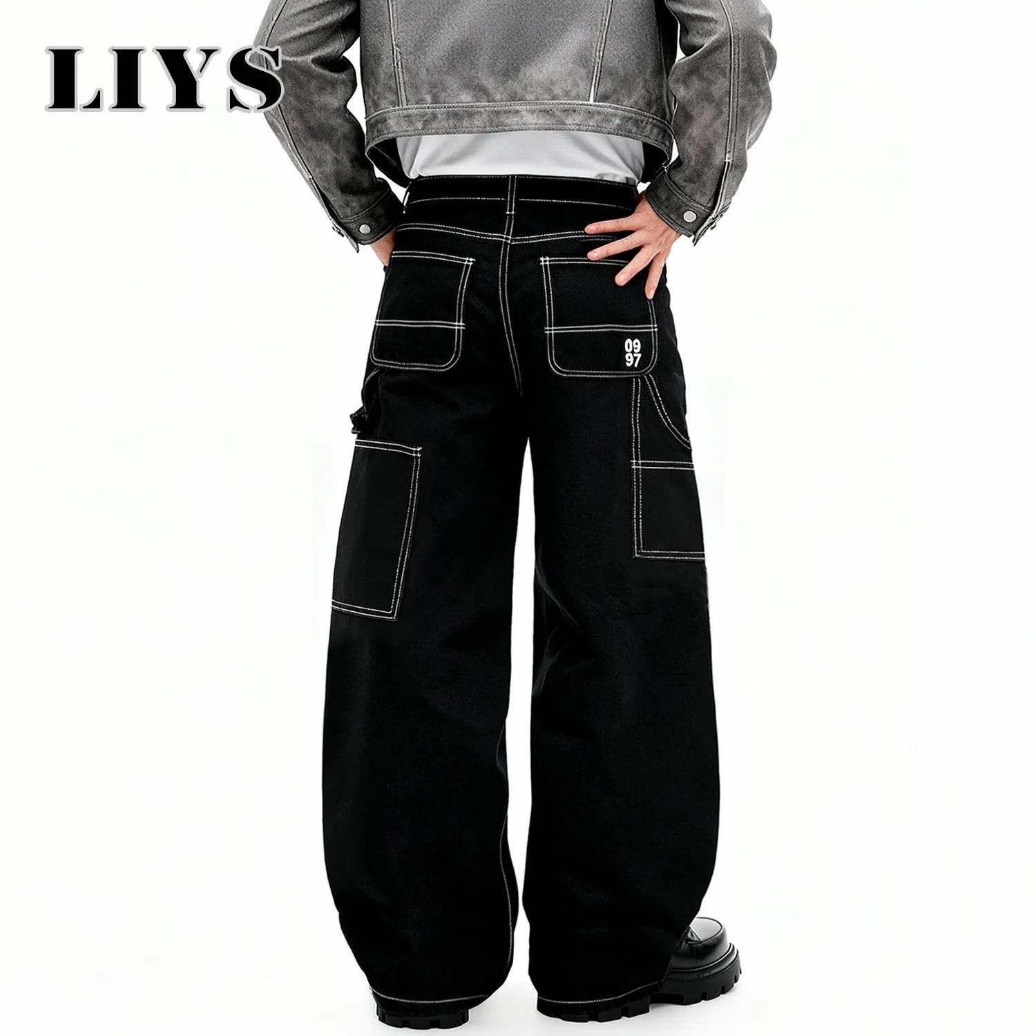 Urban Black Baggy Jeans