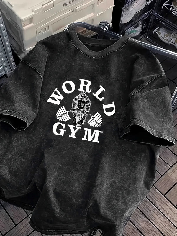 Retro Washed Gym Street Tee